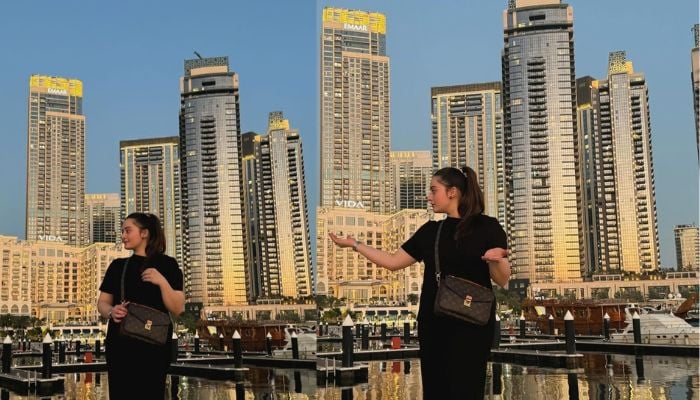 Aiman Khan's new photo from picturesque Dubai goes viral: SEE