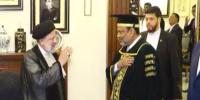 ایرانی صدر ابراہیم رئیسی کی وائس چانسلر کراچی یونیورسٹی سے ملاقات