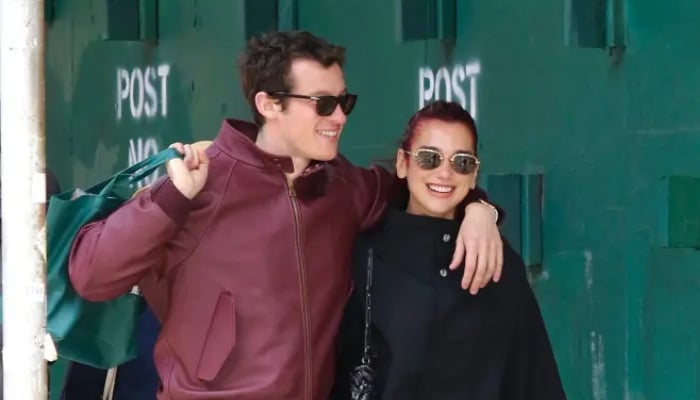 Dua Lipa, Callum Turner share adorable hug at NYC date night