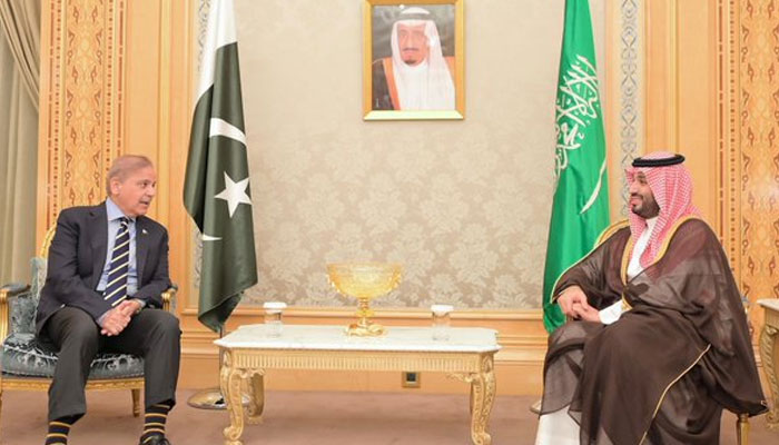 وزیراعظم کی سعودی ولی عہد سے ملاقات کا اعلامیہ جاری