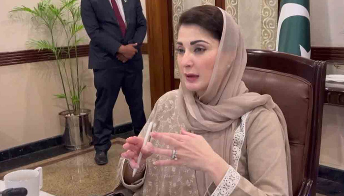 وزیرِاعلیٰ پنجاب مریم نواز—فائل فوٹو