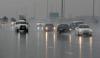 متحدہ عرب امارات میں گرج چمک کے ساتھ موسلادھار بارش 