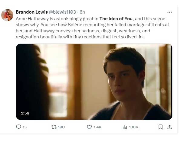 Anne Hathaway, Nicholas Galitzine impress fans with sizzling chemistry in 'The Idea of You'