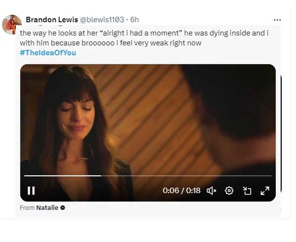 Anne Hathaway, Nicholas Galitzine impress fans with sizzling chemistry in 'The Idea of You'