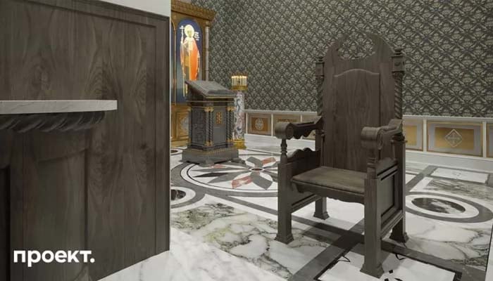 Russian President Putin’s black sea palace renovated to add home church: See