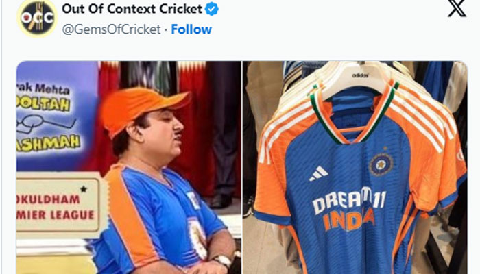 The New Jersey Of The Indian Cricket Team Has Become A Joke On Social Media