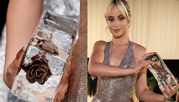 Camila Cabello explains her melting ice block clutch from Met Gala