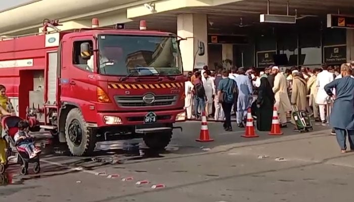 لاہور ایئر پورٹ پر آتشزدگی کی ابتدائی رپورٹ سامنے آگئی