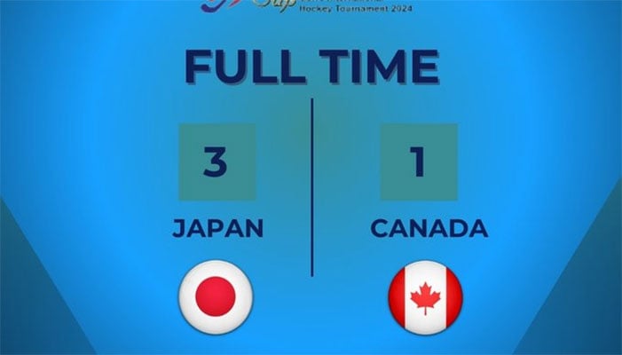 اذلان شاہ ہاکی: جاپان نے  کینیڈا کو 1-3 سے شکست دے دی