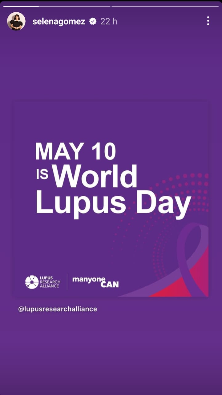 Selena Gomez raises global awareness on 'World Lupus Day' 