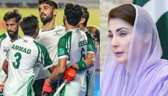 مریم نواز نے قومی ہاکی ٹیم کیلئے پیغام جاری کردیا