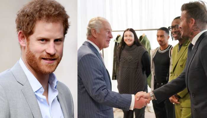 King Charles shatters Prince Harry’s dream as he meets with David Beckham