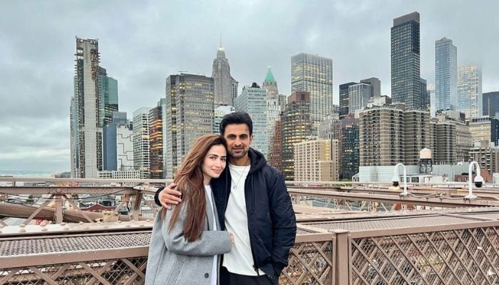 Sana Javed, husband Shoaib Malik living their fairytale romance in New York 