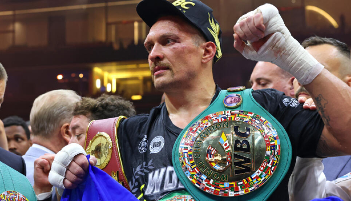 Oleksandr Usyk becomes undisputed world’s heavyweight champion