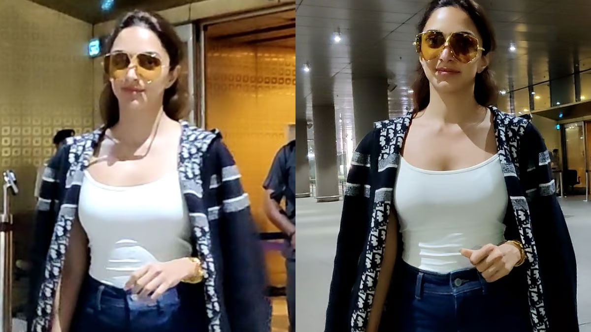 Kiara Advani lands in Mumbai after grabbing eyeballs at Cannes 2024 