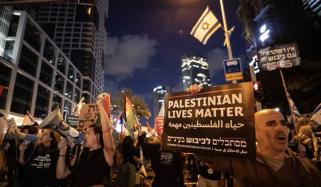 اسرائیل: حکومت مخالف مظاہرے جاری، دس سے زائد مظاہرین گرفتار 