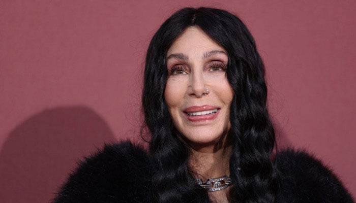 Cher revives her 1980's look at amFar gala event 