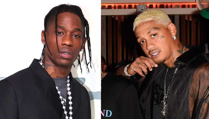 Travis Scott and Alexander 'AE' Edwards fight at Richie Akiva's amfAR after party