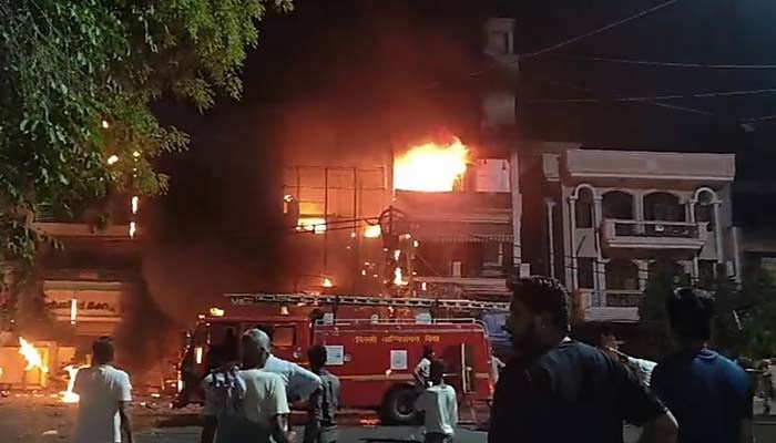 Six newborns die in massive fire at Delhi children's hospital