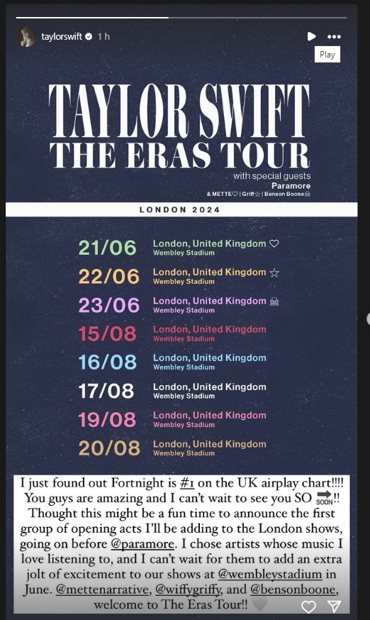 Taylor Swift conquers air after land