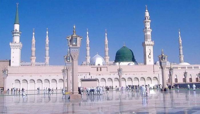 مسجدِ نبوی صلی اللّٰہ علیہ وسلم—فائل فوٹو