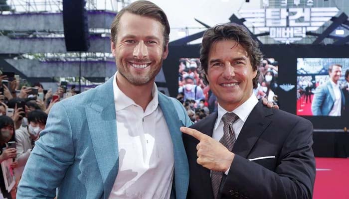 Glen Powell recalls scary prank Tom Cruise pulled on him