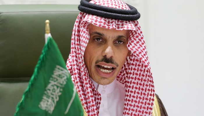 سعودی وزیر خارجہ شہزادہ فیصل بن فرحان ۔ فوٹو: فائل