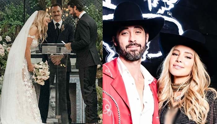 'Yellowstone' stars Ryan Bingham, Hassie Harrison finally tie the knot