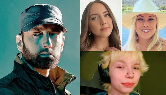 Eminem insults while filming his 3 daughters in new music video