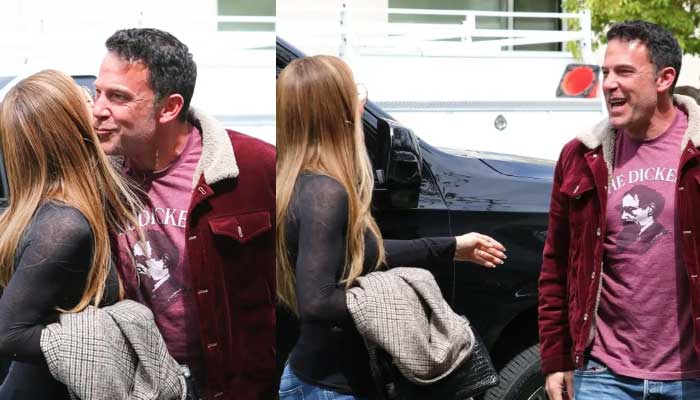 Jennifer Lopez and Ben Affleck shares warm moment at son’s basketball game