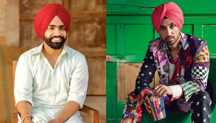 Ammy Virk breaks silence on Diljit Dosanjh’s no turban look backlash