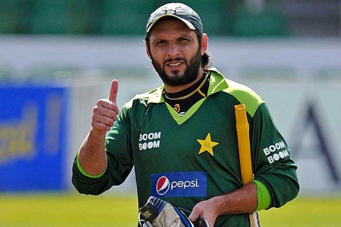 Shahid Afridi spotted on police bike in Houston: Watch