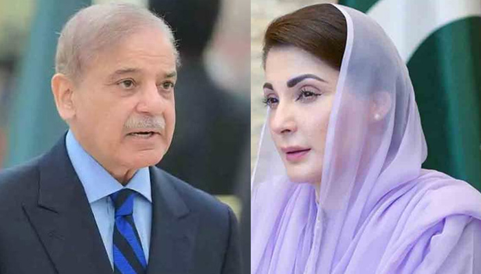 وزیرِ اعلیٰ پنجاب مریم نواز نے وزیرِاعظم شہباز شریف—فائل فوٹوز