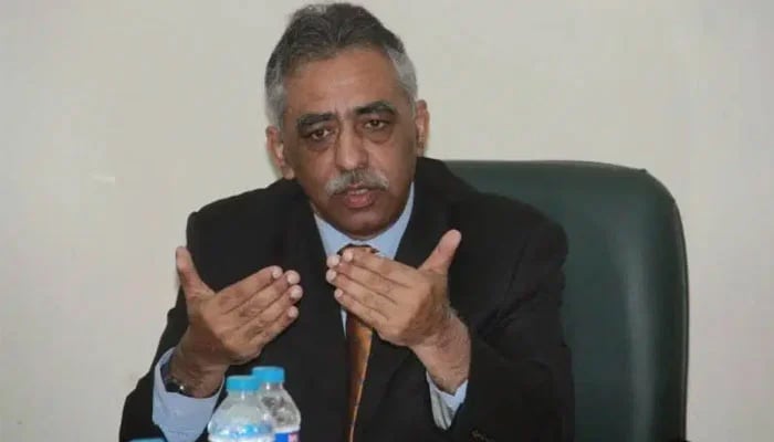 سندھ کے سابق گورنر محمد زبیر—فائل فوٹو