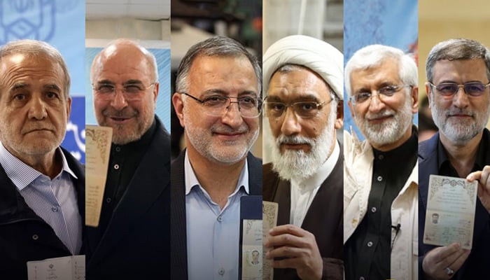 ایران: 6 امیدواروں کو صدارتی انتخاب لڑنے کی اجازت، احمدی نژاد پھر آؤٹ