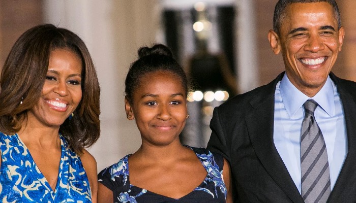 Barack and Michelle Obama wish their daughter Sasha 'happy birthday'