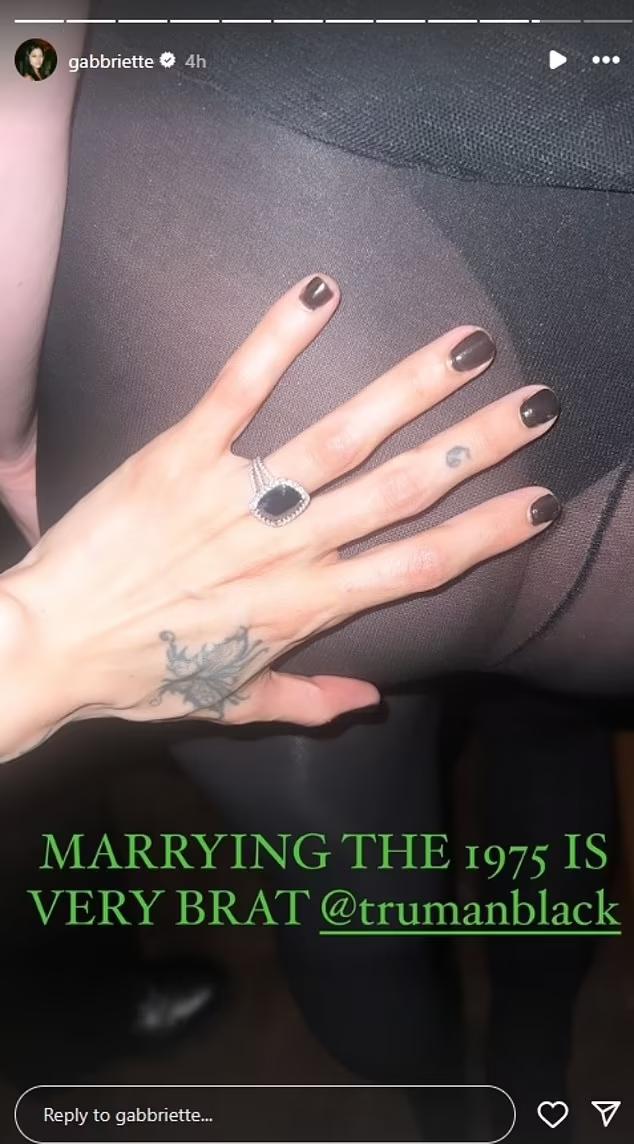 Is Taylor Swift ex-Matty Healy engaged to Gabbriette Bechtel?