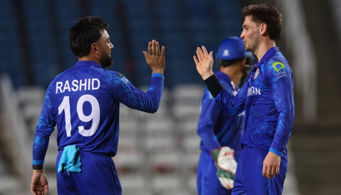 Afghanistan qualifies for T20 World Cup Super-8 after beating Papua New Guinea