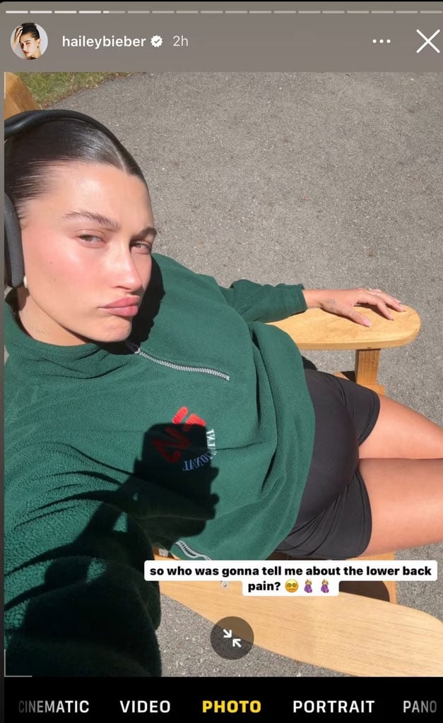 Hailey Bieber experiencing 'lower back pain' as part of her pregnancy 