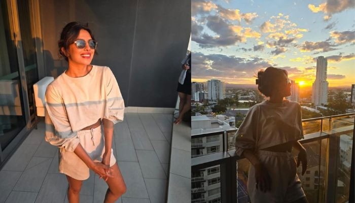 Priyanka Chopra watches as sun sets in Australia: Photos 