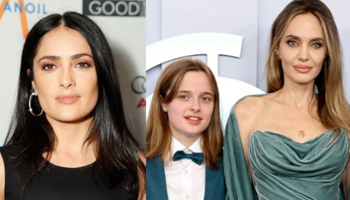 Salma Hayek applauds Angelina Jolie and daughter Vivienne for Tony Awards win