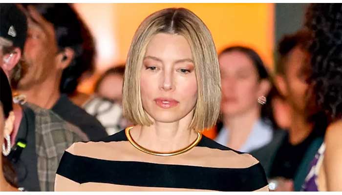 Jessica Biel spotted filming upcoming series after Justin Timberlake's release