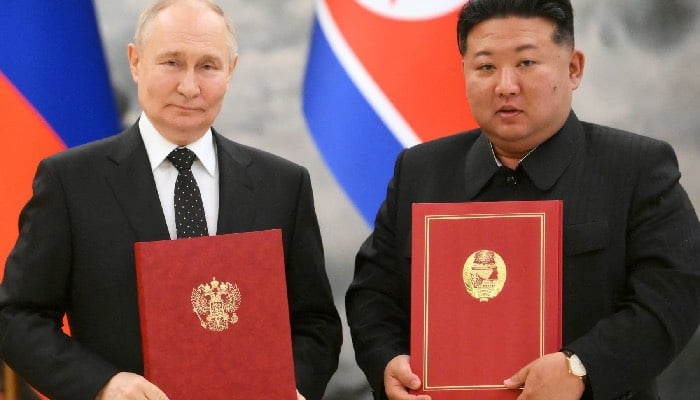 North Korea and Russia sign landmark 'defence pact'