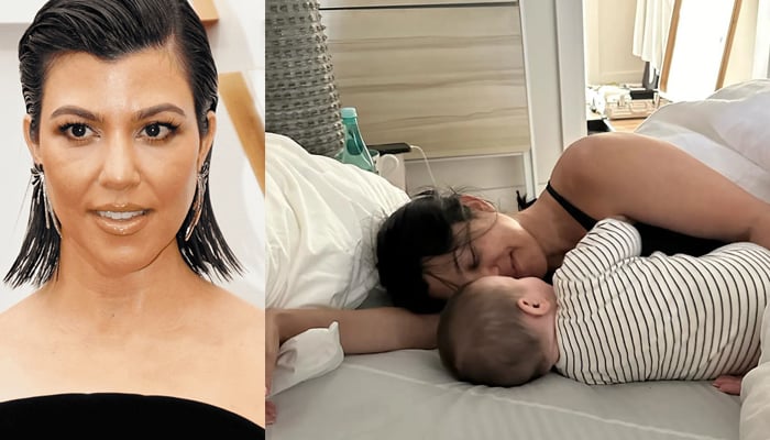 Kourtney Kardashian talks about son Rocky’s rare lung condition