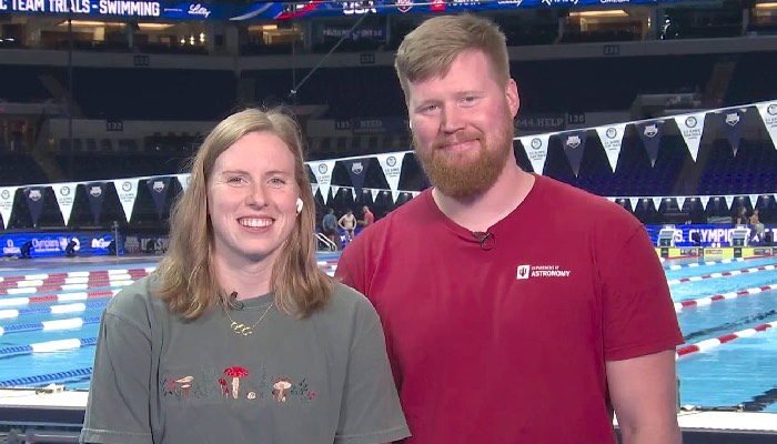 Lilly King gets heartwarming engagement surprise at Olympic trials