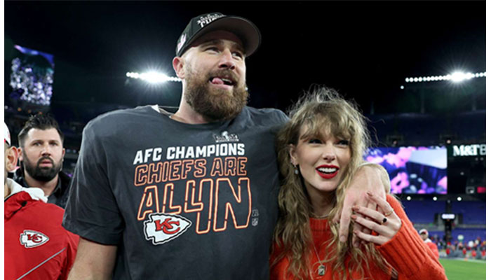 Taylor Swift mimics beau Travis Kelce's ‘Arrow-shot’ at London concert