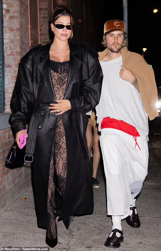 Hailey Bieber slays with another bold look to her pregnancy diaries 