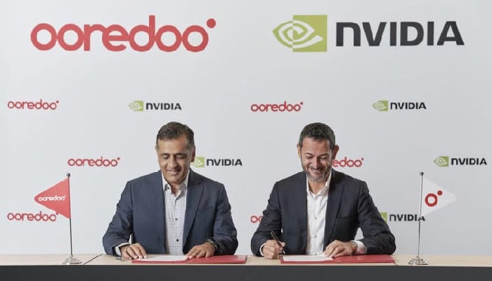 Nvidia and Ooredoo sign AI technology deal for Middle Eastern data centers