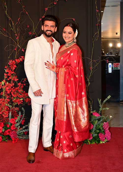 Look inside Sonakshi Sinha, Zaheer Iqbal’s star-studded reception