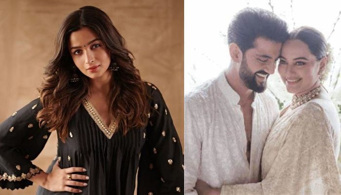 Alia Bhatt congratulates Sonakshi Sinha, Zaheer Iqbal on their wedding 